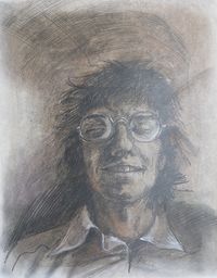 1977-Selbstbildnis-40x52-cm-2_HubertSowa